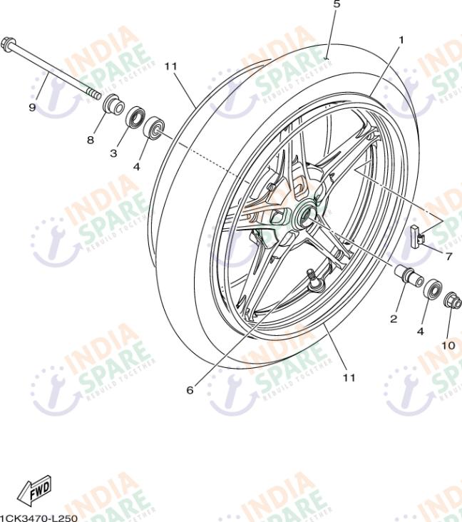 FRONT WHEEL
